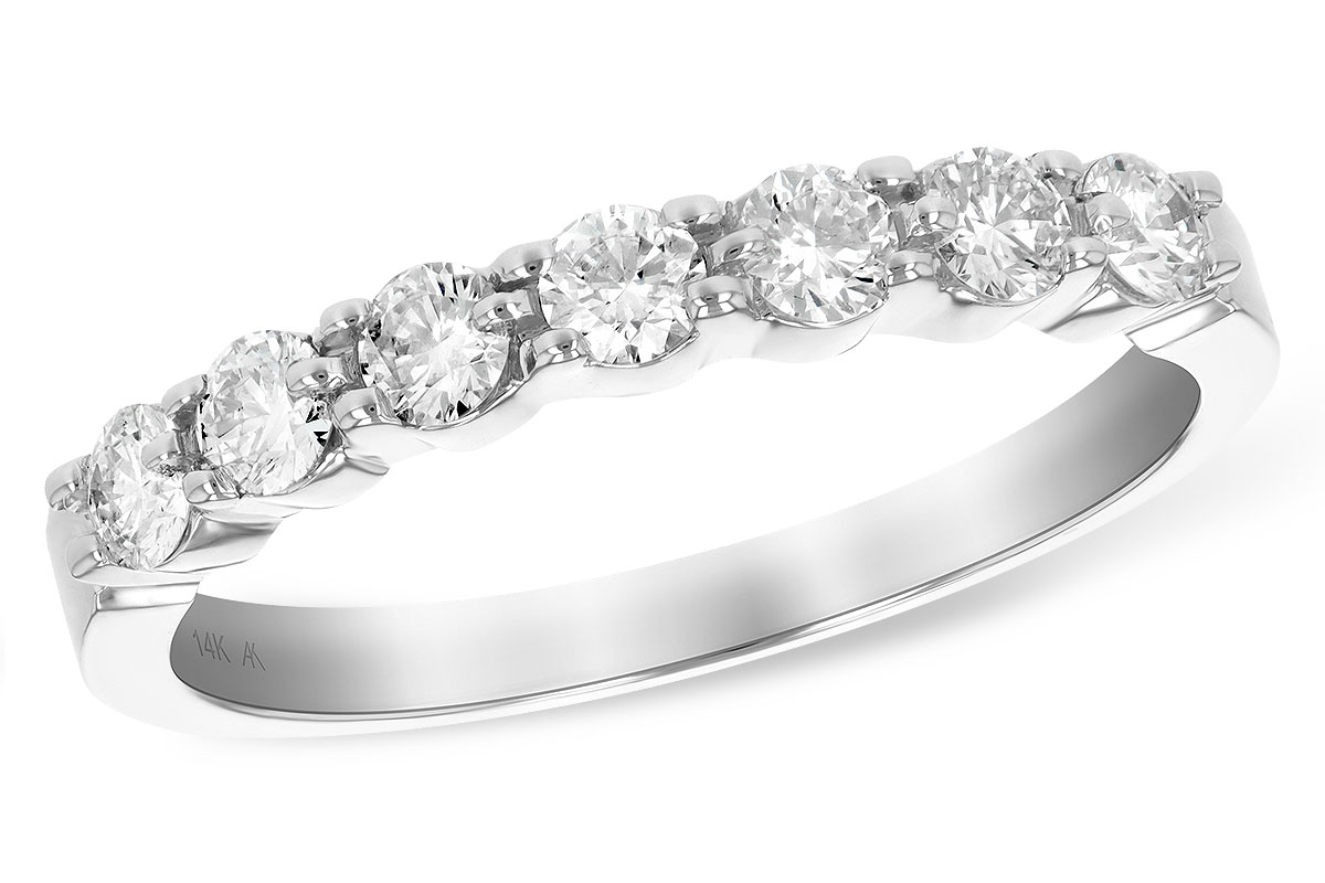 A147-69722: LDS DIA WED RG .50 TW (7 STONES)