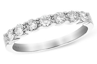 A147-69722: LDS DIA WED RG .50 TW (7 STONES)