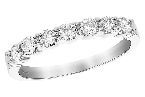A147-69722: LDS DIA WED RG .50 TW (7 STONES)