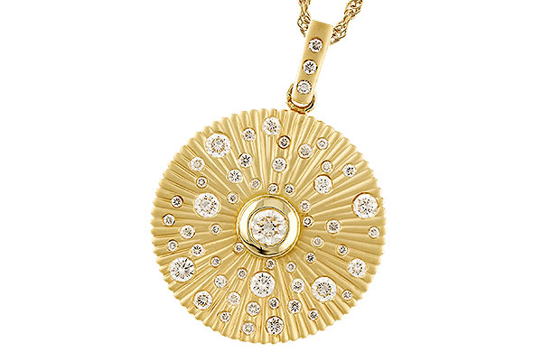 A238-60595: NECKLACE .73 TW