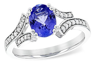A244-97904: LDS RG 1.15 TANZANITE 1.30 TGW