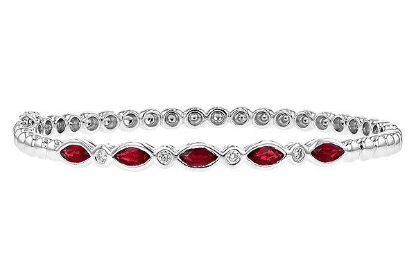 A244-98777: BANGLE 1.50 RUBY 1.63 TGW
