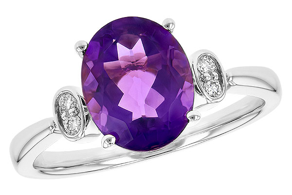 A244-99640: LDS RG 2.10 AMETHYST 2.16 TGW (10x8MM AMY)