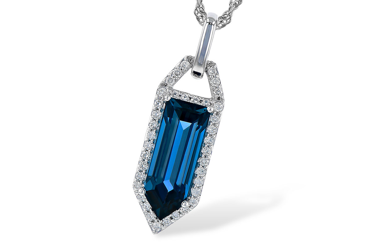 A327-66004: NECK 2.95 LONDON BLUE TOPAZ 3.12 TGW