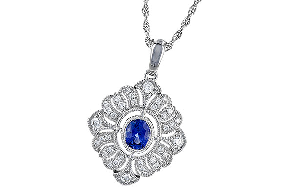 A327-66068: NECK .47 SAPP .72 TGW (5x4MM SAPPH)