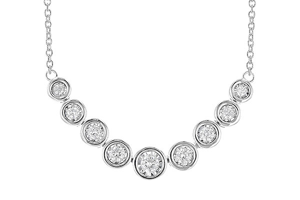 A327-66968: NECKLACE .75 TW