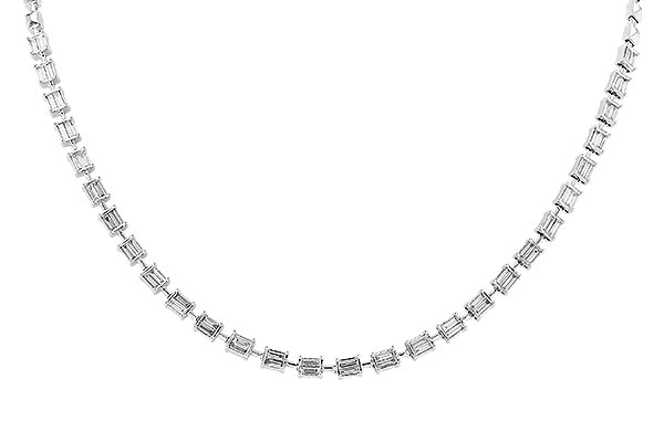 A328-58759: NECKLACE 2.02 TW BAGUETTE