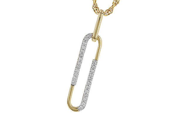 A328-60568: NECKLACE .14 TW