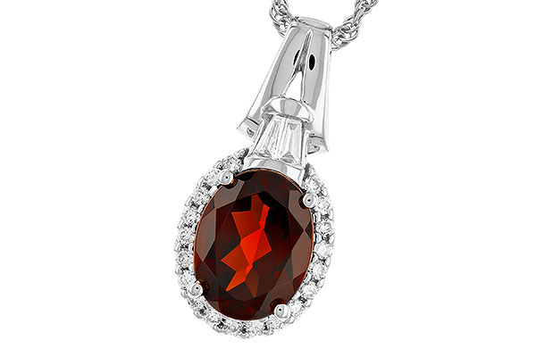 A328-61495: NECK 1.82 GARNET 2.02 TGW (9x7MM GAR)