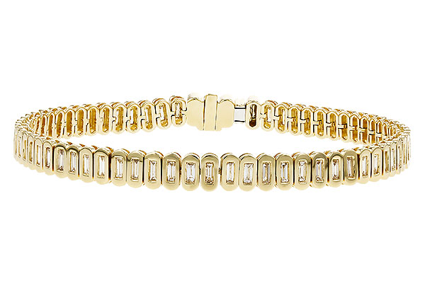 A329-46068: BRACELET 1.70 TW BAGUETTE (7")