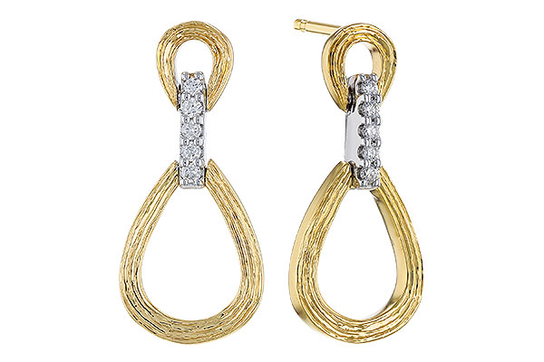 A329-46940: EARRINGS .07 TW