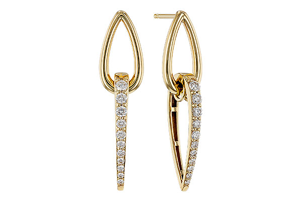 A329-46968: EARRINGS .75 TW