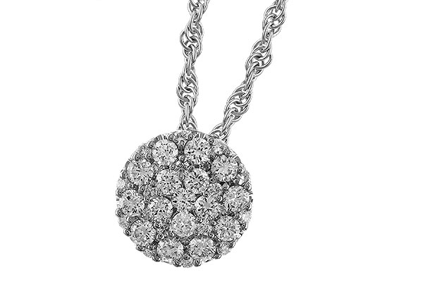 A329-48731: NECKLACE .25 TW