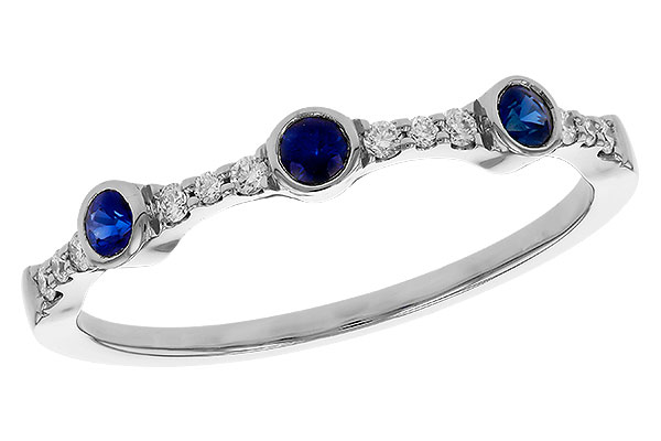 A329-48768: LDS WED RG .16 SAPPHIRE .25 TGW