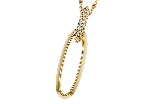 A329-49640: NECKLACE .10 TW