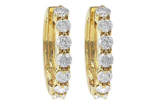 B055-85104: EARRINGS 2 CT TW