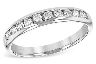 B147-69704: LDS WED RG .32 TW (10 STONES)