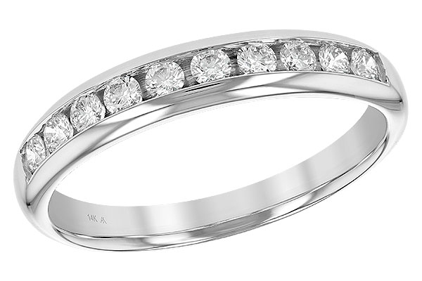 B147-69704: LDS WED RG .32 TW (10 STONES)