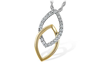 B244-07895: NECKLACE .20 TW