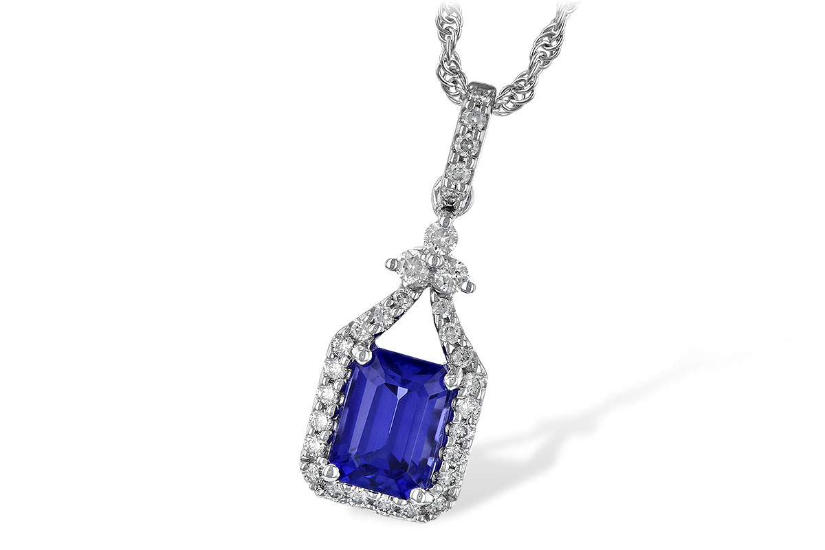 B244-91486: NECK 1.42 TANZANITE 1.72 TGW