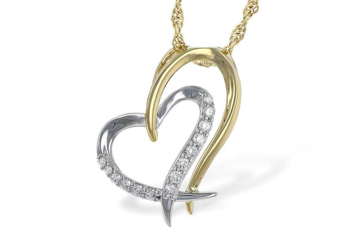 B244-94231: NECKLACE .15 TW