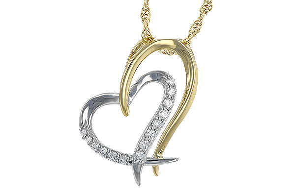 B244-94231: NECKLACE .15 TW