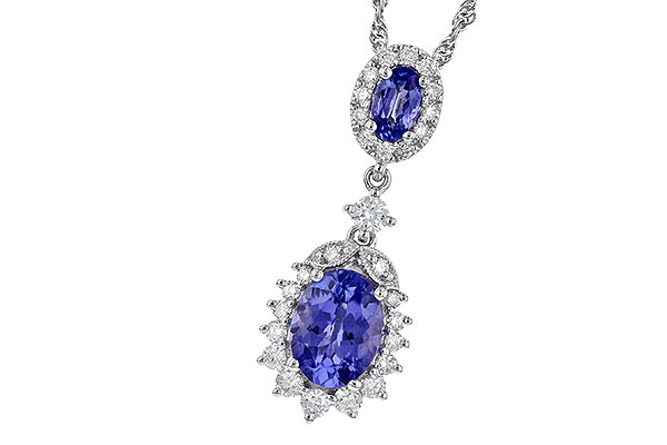 B244-96995: NECK 1.26 TW TANZANITE 1.60 TGW