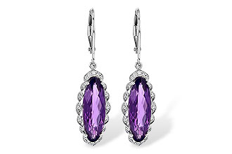 B244-98731: EARR 4.75 AMETHYST 4.90 TGW