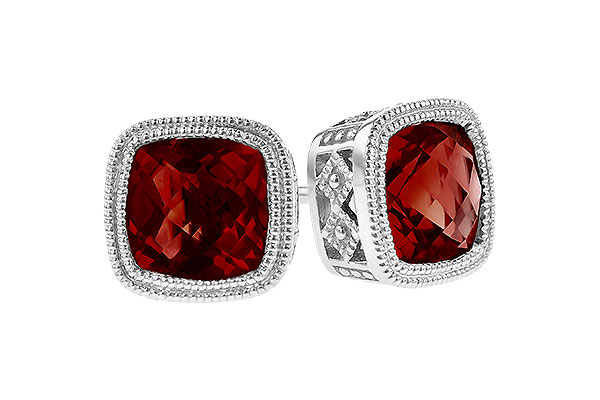 B327-64268: EARR 2.50 TW GARNET