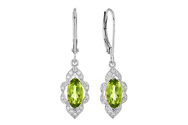 B327-70613: EARR 1.25 PERIDOT 1.40 TGW