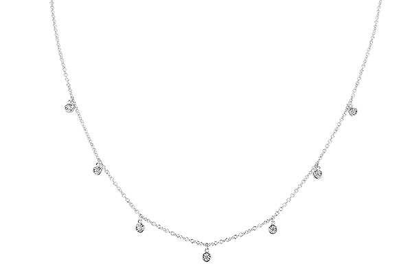 B328-56077: NECKLACE .12 TW (18")