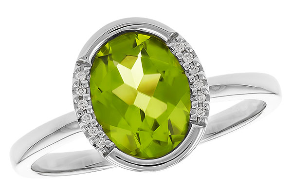 B328-58795: LDS RG 1.72 TW PERIDOT 1.75 TGW (9x7 PER)