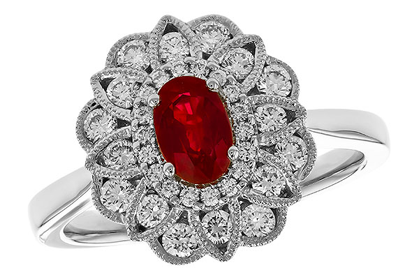B328-62395: LDS RG .55 TW RUBY 1.07 TGW (6x4MM RUBY)