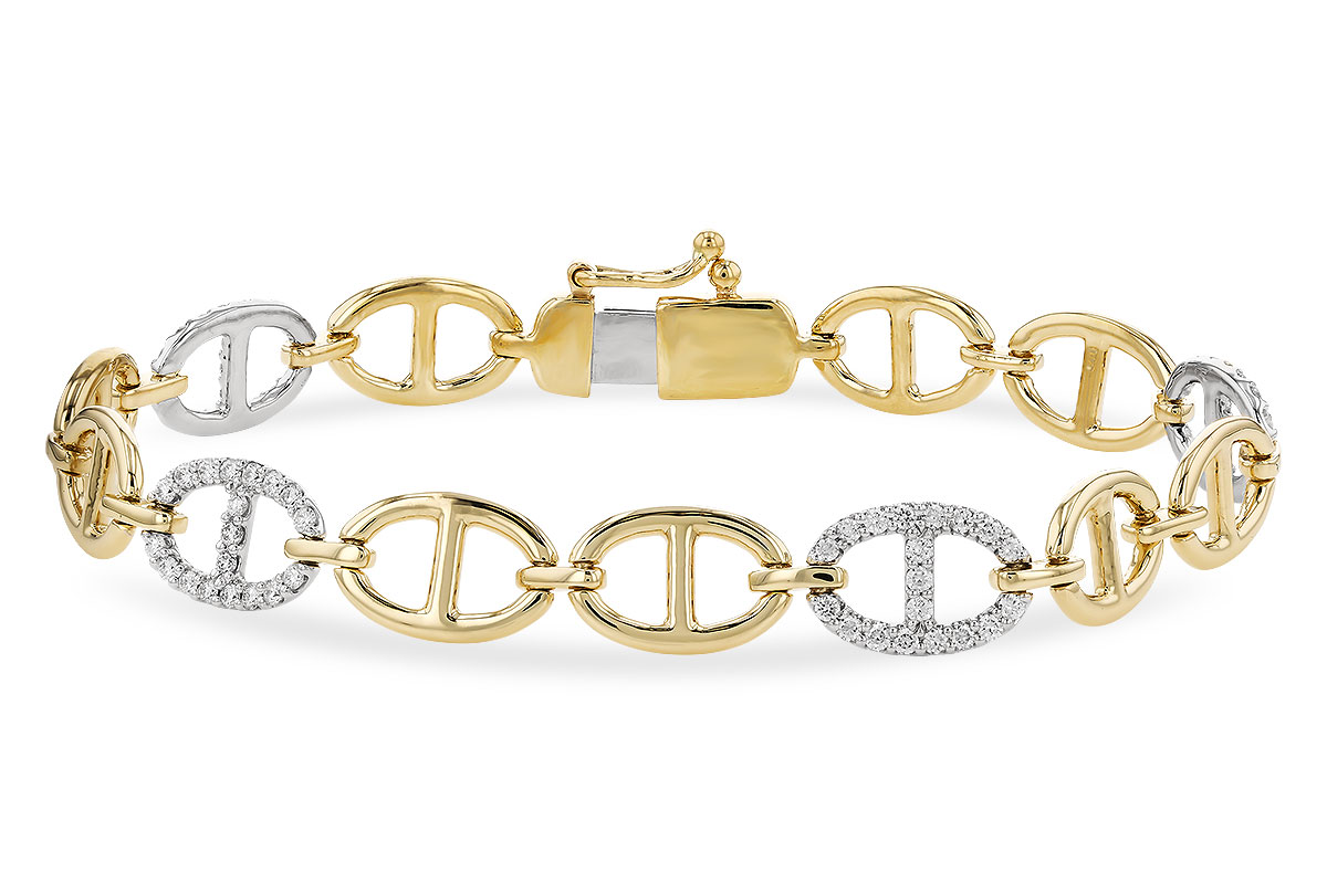 B328-63304: BRACELET .82 TW (7")