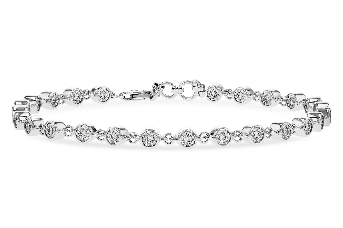 B329-46040: BRACELET .70 TW (7")