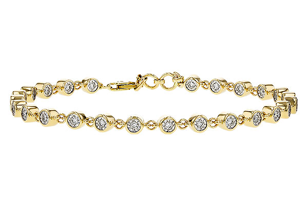 B329-46040: BRACELET .70 TW (7")