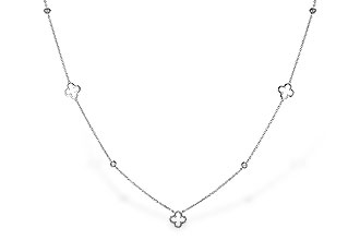 B329-47868: NECKLACE .20 TW (18")