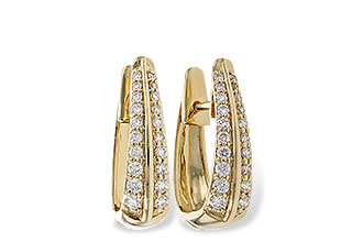 B329-48768: EARRINGS .50 TW