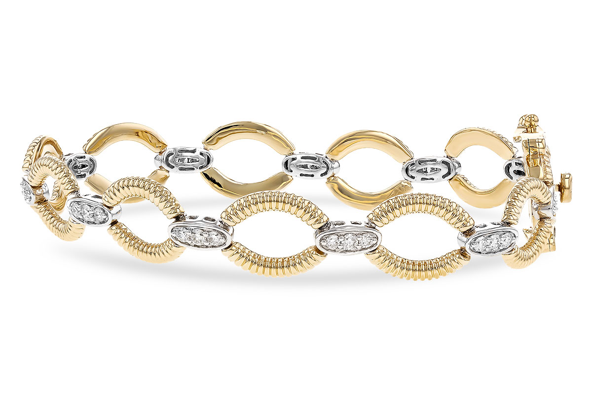 B329-51477: BRACELET .75 TW (7")