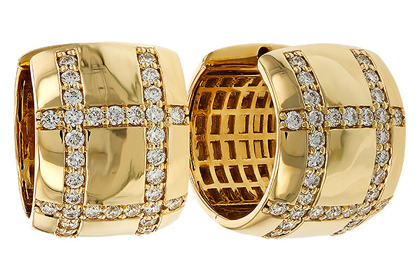 B329-52404: EARRINGS .75 TW