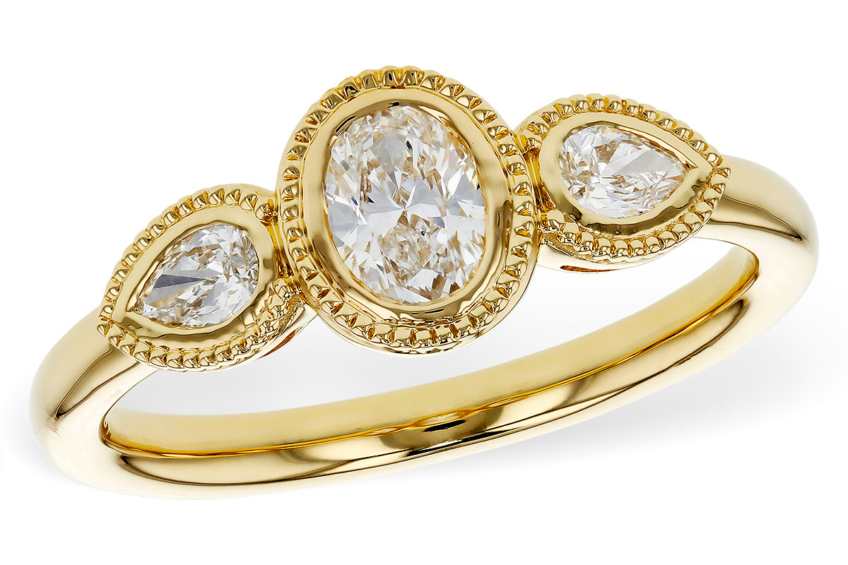 B329-53349: LDS DIA RG .60 TW FANCY CUT DIAMONDS