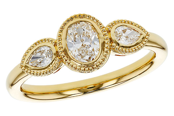 B329-53349: LDS DIA RG .60 TW FANCY CUT DIAMONDS