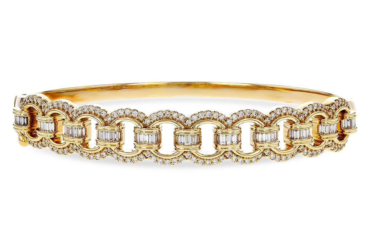 B329-54268: BANGLE .68 BAG 1.35 TW