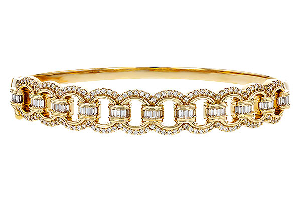 B329-54268: BANGLE .68 BAG 1.35 TW