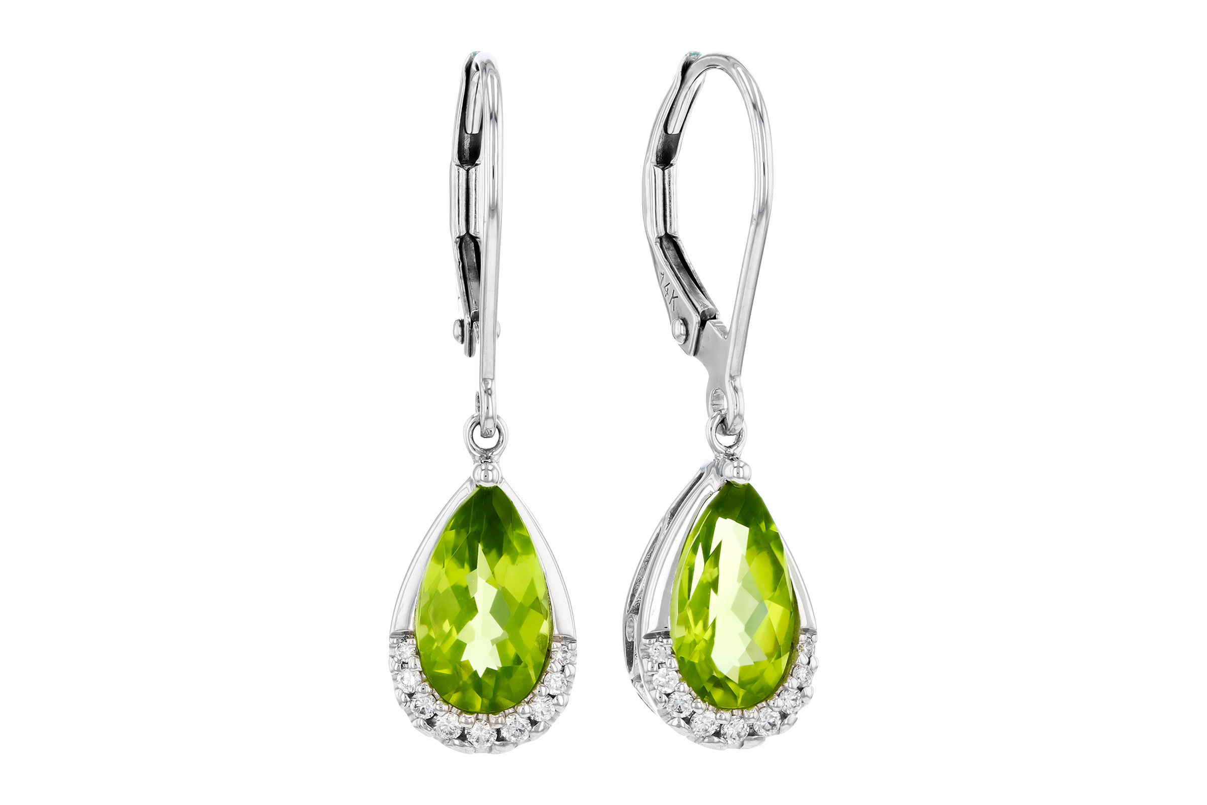 B330-38740: EARR 1.85 PERIDOT 1.94 TGW (9x5MM PS)