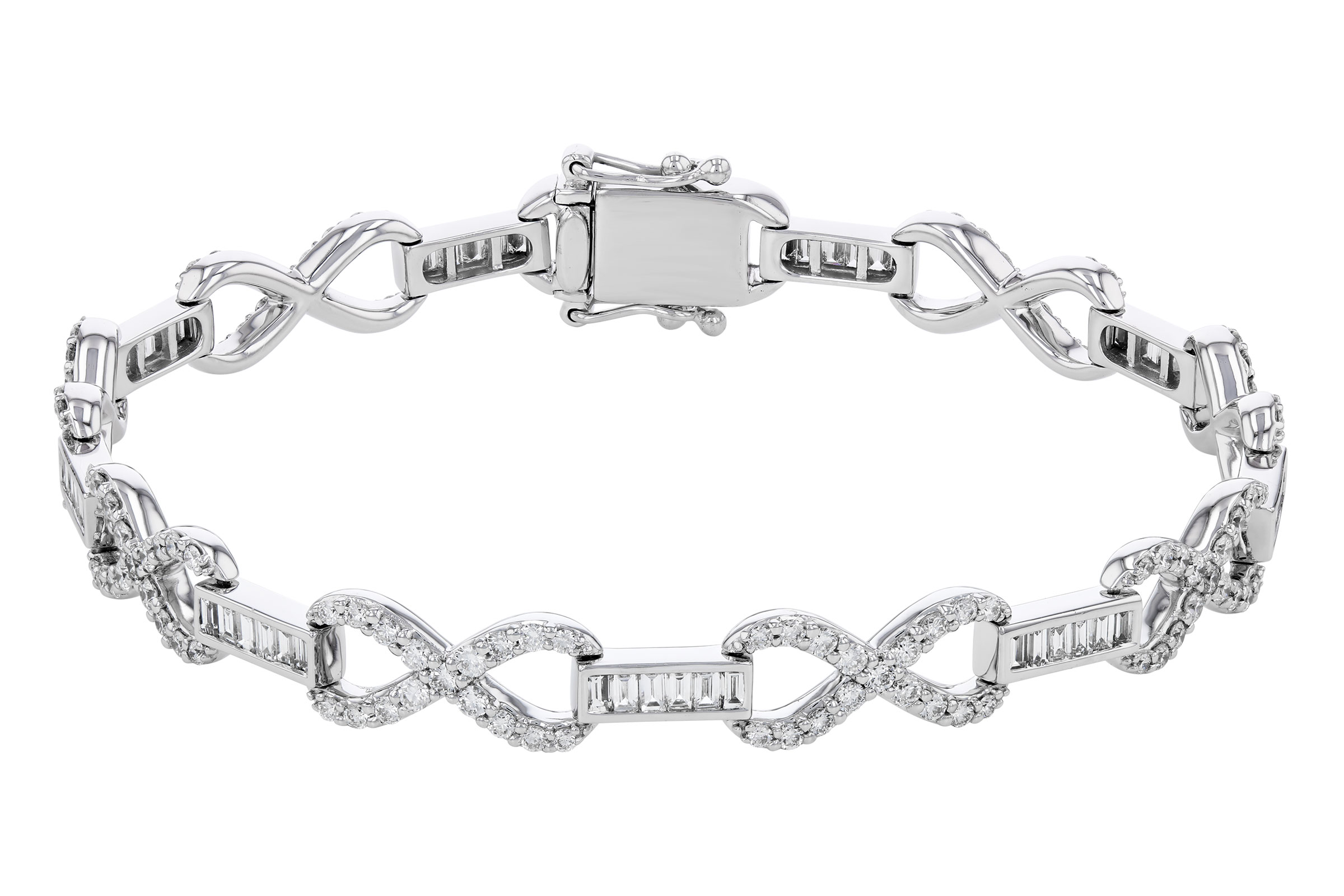B330-38786: BRACELET 1.10 TW BAG 2.55 TW (7")