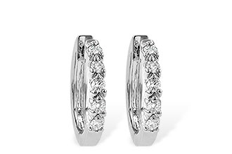 C055-85104: EARRINGS .25 TW