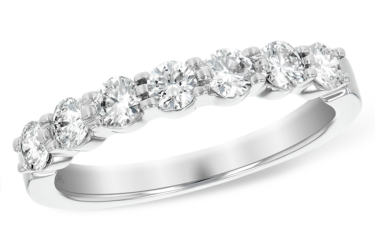 C147-69722: LDS DIA WED RG .75 TW (7 STONES)