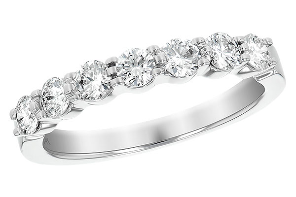 C147-69722: LDS DIA WED RG .75 TW (7 STONES)