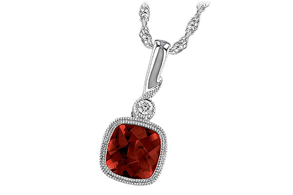 C238-62422: NECK 1.18 GARNET 1.20 TGW